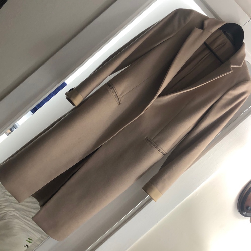 ALL SAINTS WOMENS LONG COAT/JACKET US SIZE 2 BEIGE